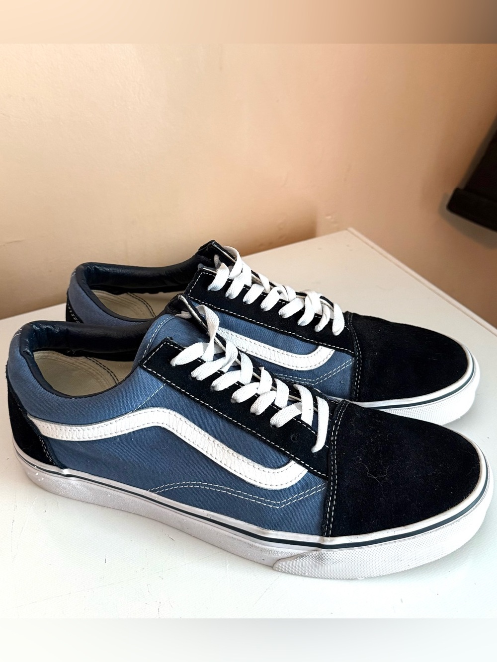 VANS OLD SKOOL OFF THE WALL MEN'S SIZE 10.5 WOMEN'S 12 LOW TOP SNEAKERS 721356